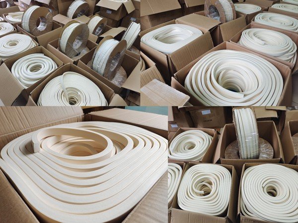 Silicone extrusions/profiles/cords