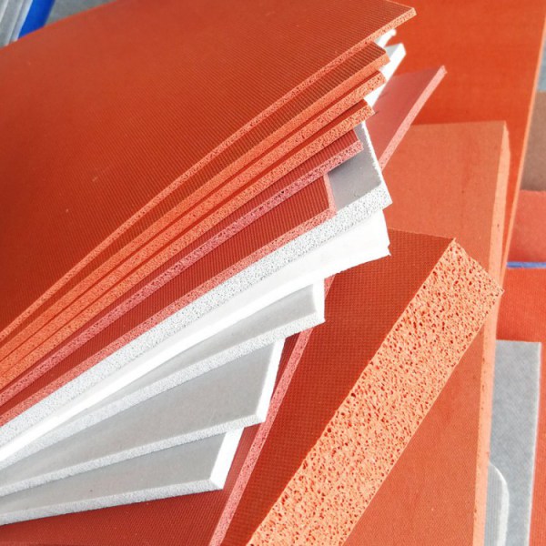 Soft silicone rubber pad