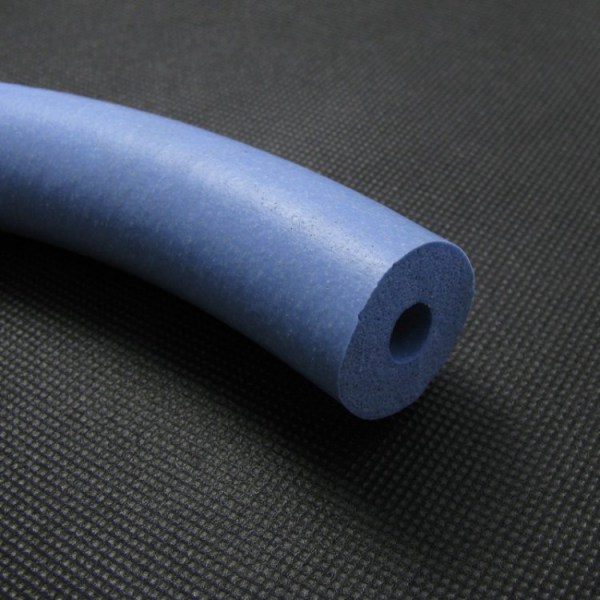 Silicone extrusion blue