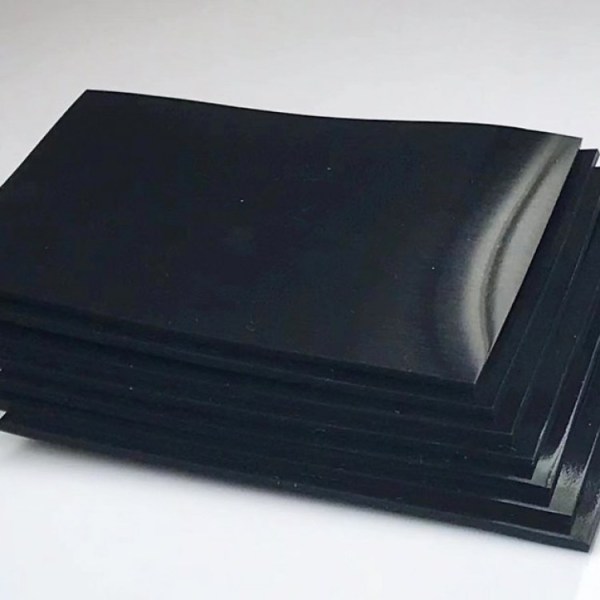 Black solid silicone sheet
