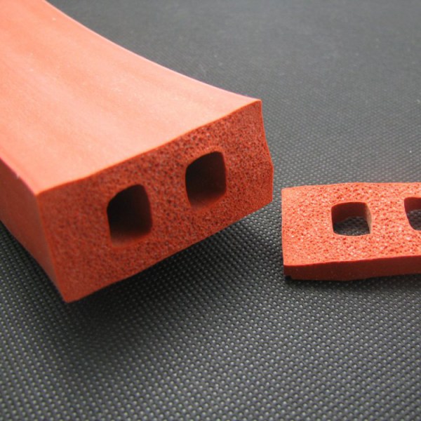 Silicone extrusion Red