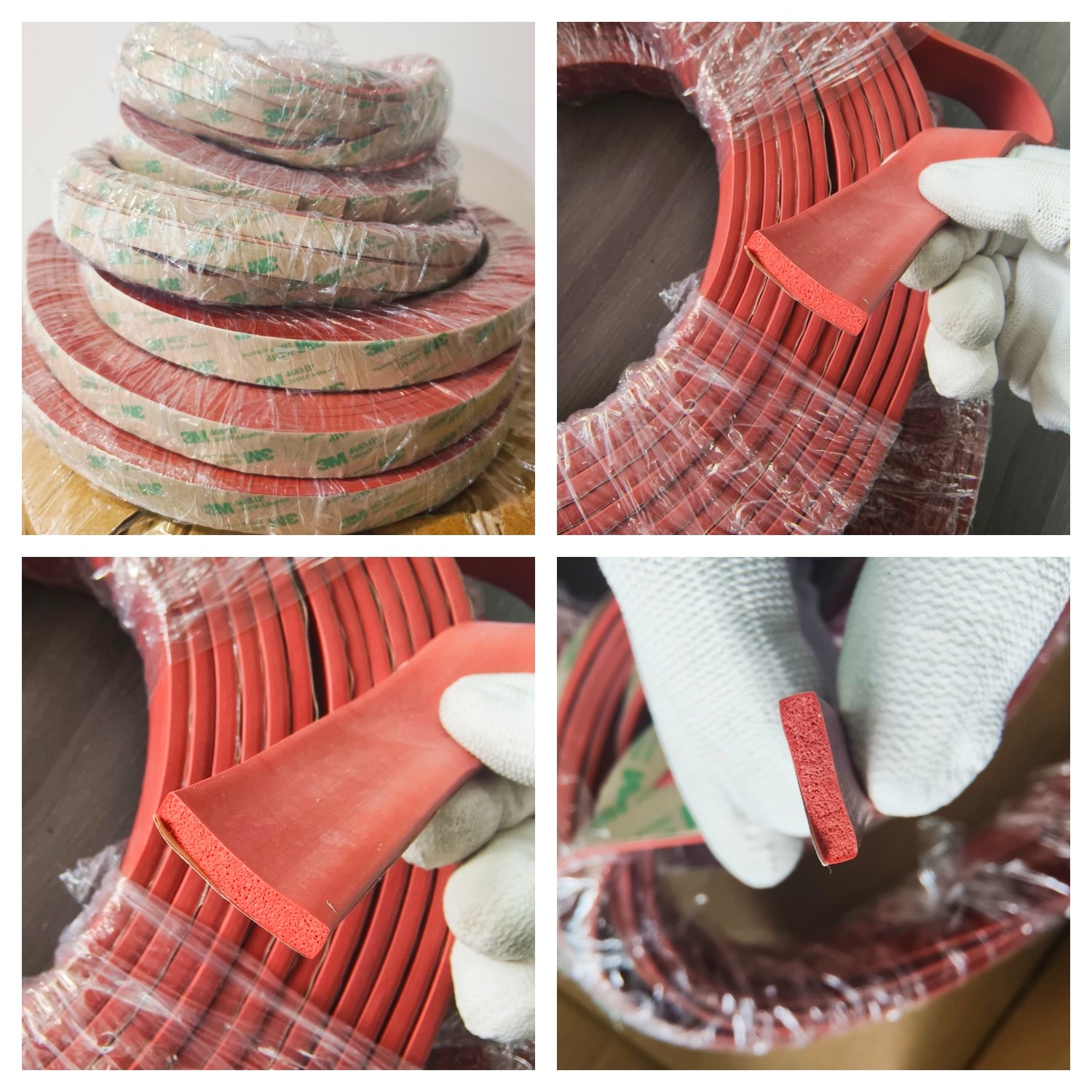 Silicone Sponge Gaskets Cords Strips