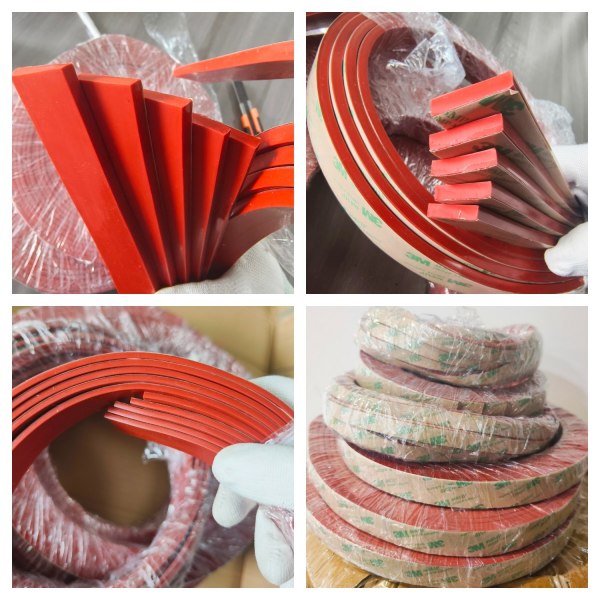 Solid/Sponge Silicone Strips PSA