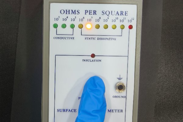 ESD Electrically Conductive Silicone Sponge Sheet Static Dissapative Gaskets