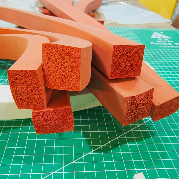 Silicone Foam Square Profile