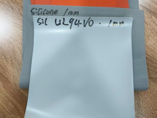 UL94 V0 Fire-Retardant Silicone Sponge Sheet for Battery Seals